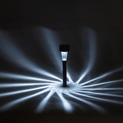Aigostar - Lampada solare LED/2V IP44 40 mAh nera