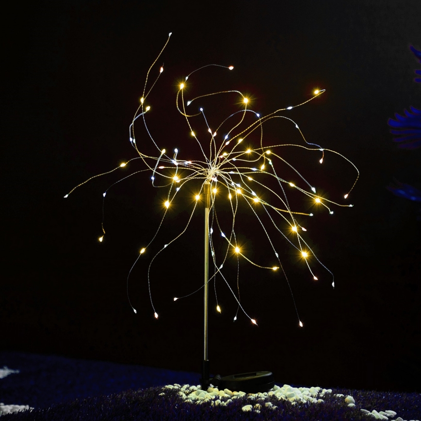 Aigostar - Lampada solare LED decorativa LED/0,03W/1,2V 88,5cm 2700K IP44