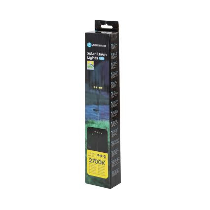 Aigostar - Lampada solare LED decorativa LED/0,04W/1,2V 68,5cm 300 mAh 2700K IP44