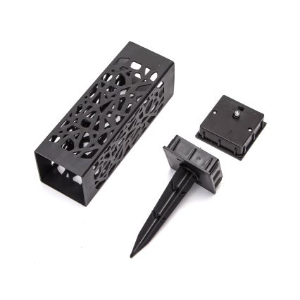 Aigostar - Lampada solare LED LED/0,006W/1,2V 28,5cm nero 6500K  IP44