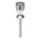 Aigostar - Lampada solare LED LED/0,006W/1,2V 35,5cm cromo opaco 2700K IP44