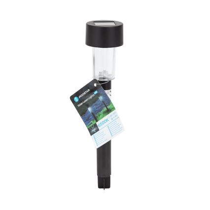 Aigostar - Lampada solare LED LED/0,006W/1,2V 40mAh 6500K IP44 29,5 cm