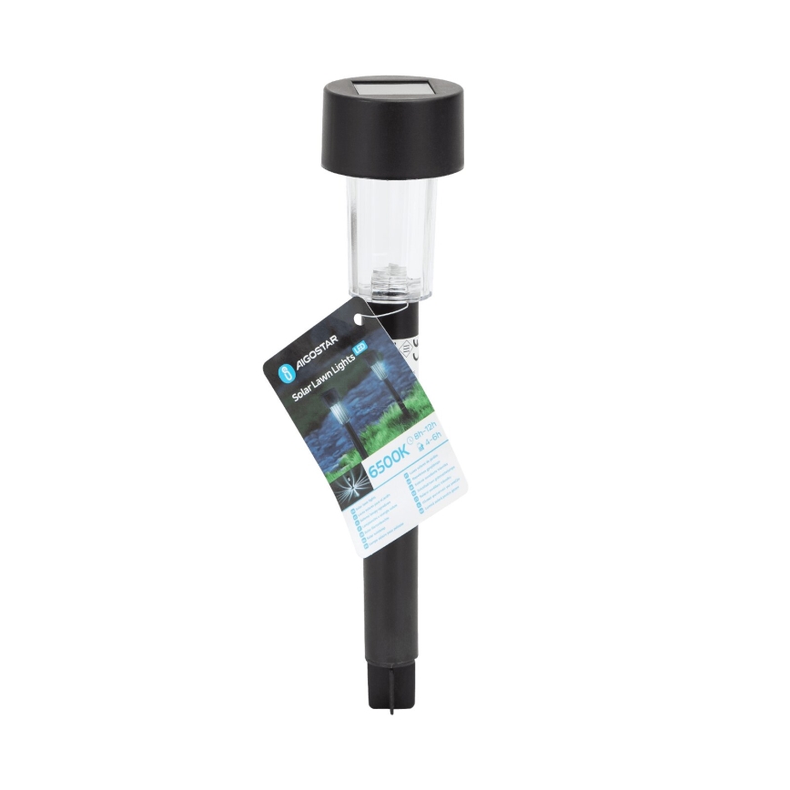 Aigostar - Lampada solare LED LED/0,006W/1,2V 40mAh 6500K IP44 29,5 cm