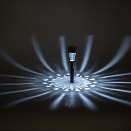 Aigostar - Lampada solare LED LED/0,006W/1,2V 40mAh 6500K IP44 29,7 cm