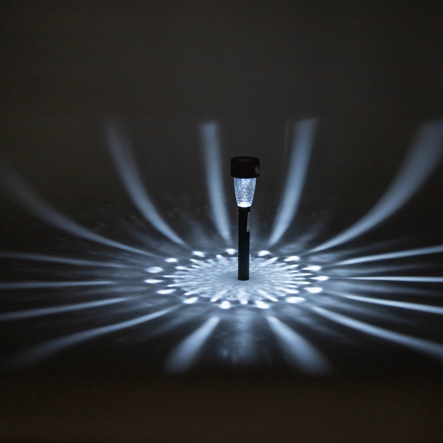 Aigostar - Lampada solare LED LED/0,006W/1,2V 40mAh 6500K IP44 29,7 cm