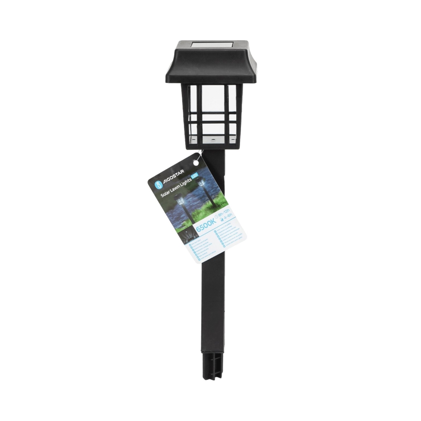 Aigostar - Lampada solare LED LED/0,006W/1,2V 40mAh 6500K IP44 32 cm