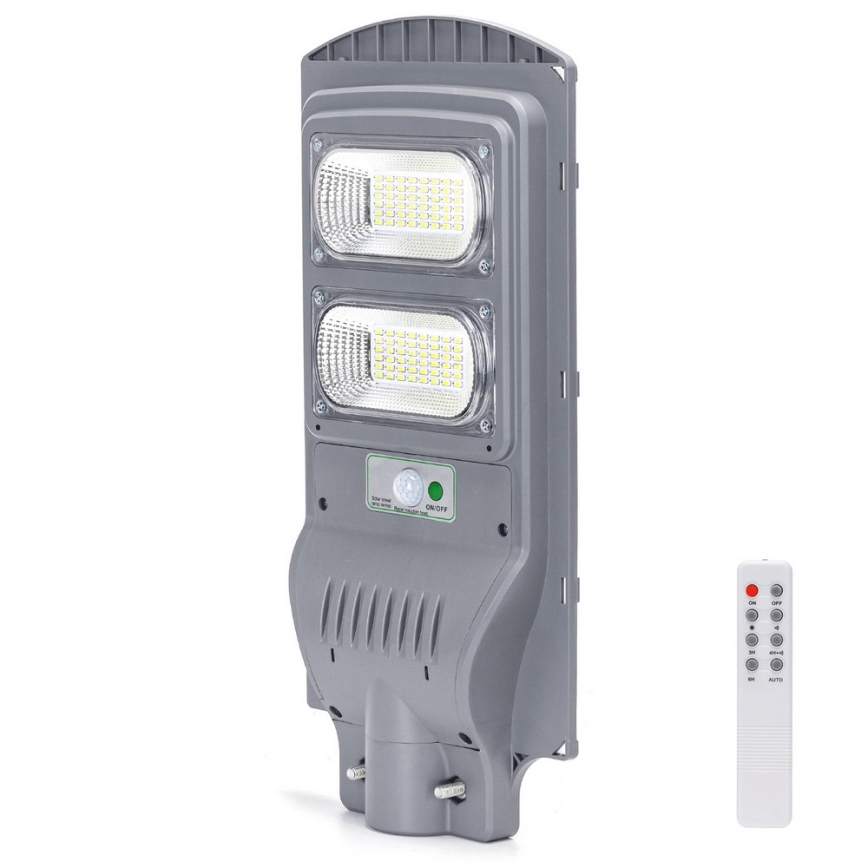 Aigostar - Lampada stradale solare LED con sensore LED/100W/3,2V 10000mAh IP65 6500K + telecomando