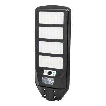 Aigostar - Lampada stradale solare LED con sensore LED/200W/3,2V 12000mAh IP65 6500K + telecomando