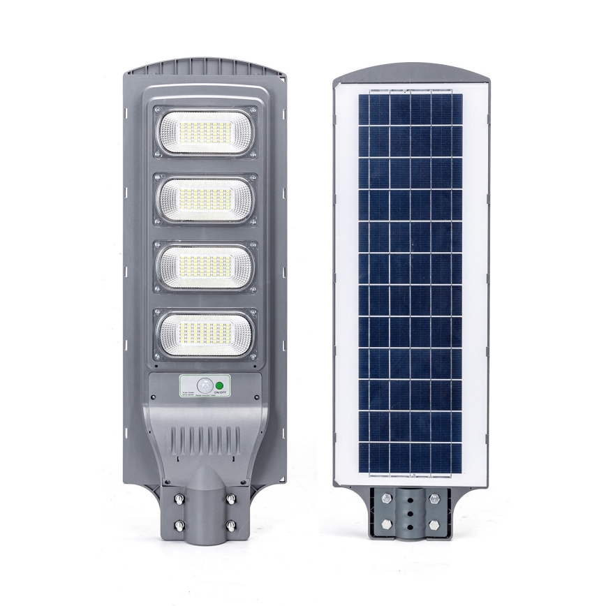 Aigostar - Lampada stradale solare LED con sensore LED/200W/3,2V 20000mAh IP65 6500K + telecomando
