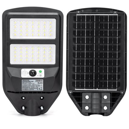 Aigostar - Lampada stradale solare LED con sensore LED/70W/3,2V 4000mAh IP65 6500K + telecomando