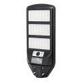 Aigostar - Lampadaire solaire avec détecteur LED/150W/3,2V 8000mAh IP65 6500K + télécommande