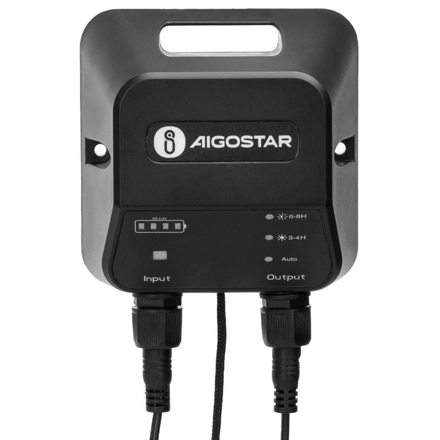 Aigostar - Lampadario solare a LED LED/70W/12V 6000 mAh 6500K IP65 Ø 23,5 cm + telecomando incluso