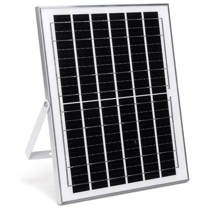 Aigostar - Lampada solare LED con sensore 2xLED/70W/12V 12000 mAh 6500K IP65 diam. 12 cm + telecomando