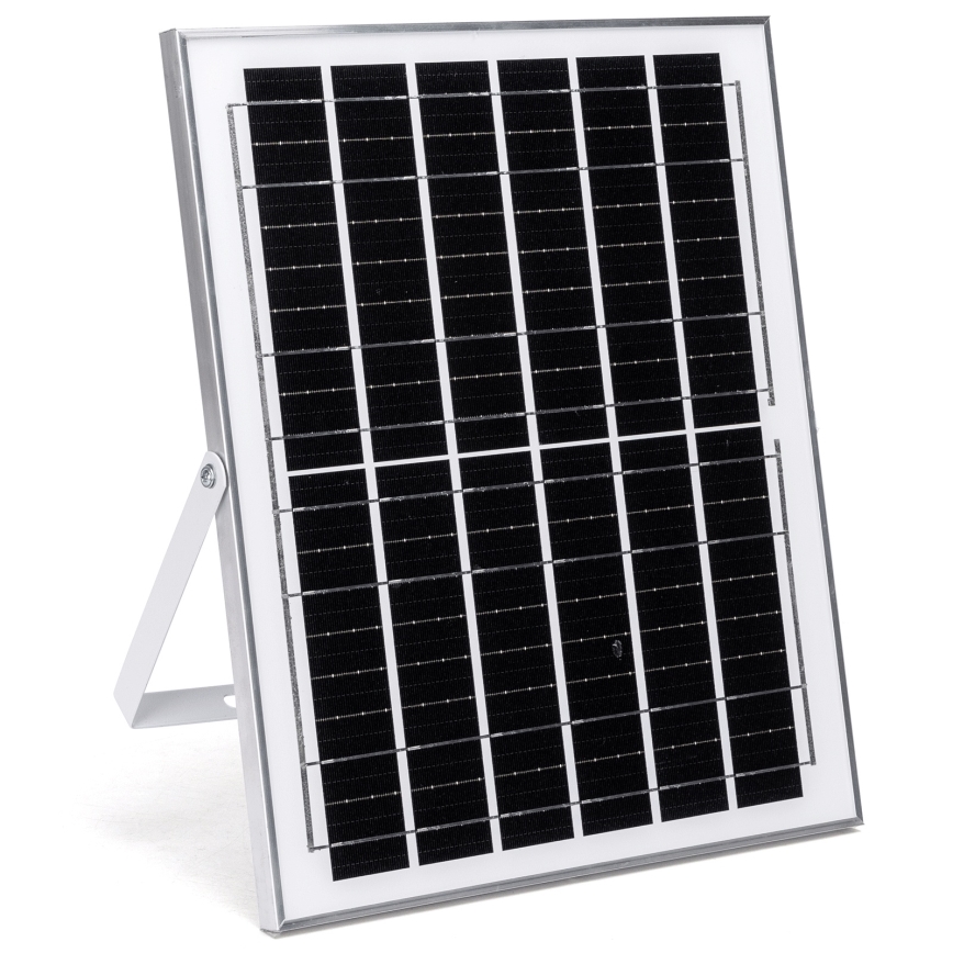 Aigostar - Lampada solare LED con sensore 2xLED/70W/12V 12000 mAh 6500K IP65 diam. 12 cm + telecomando
