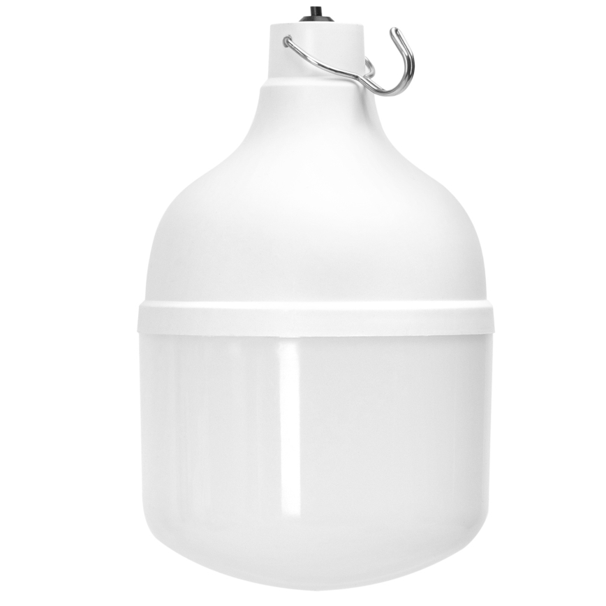 Aigostar - Lampadario solare LED con sensore LED/35W/12V 3000 mAh 6500K diametro 10 cm + telecomando