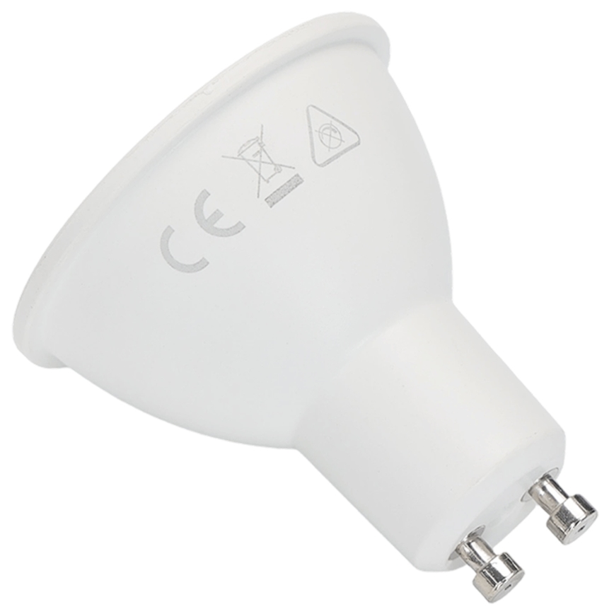 Aigostar - Lampadina LED RGBW dimmerabile GU10/6W/230V 3000K + telecomando