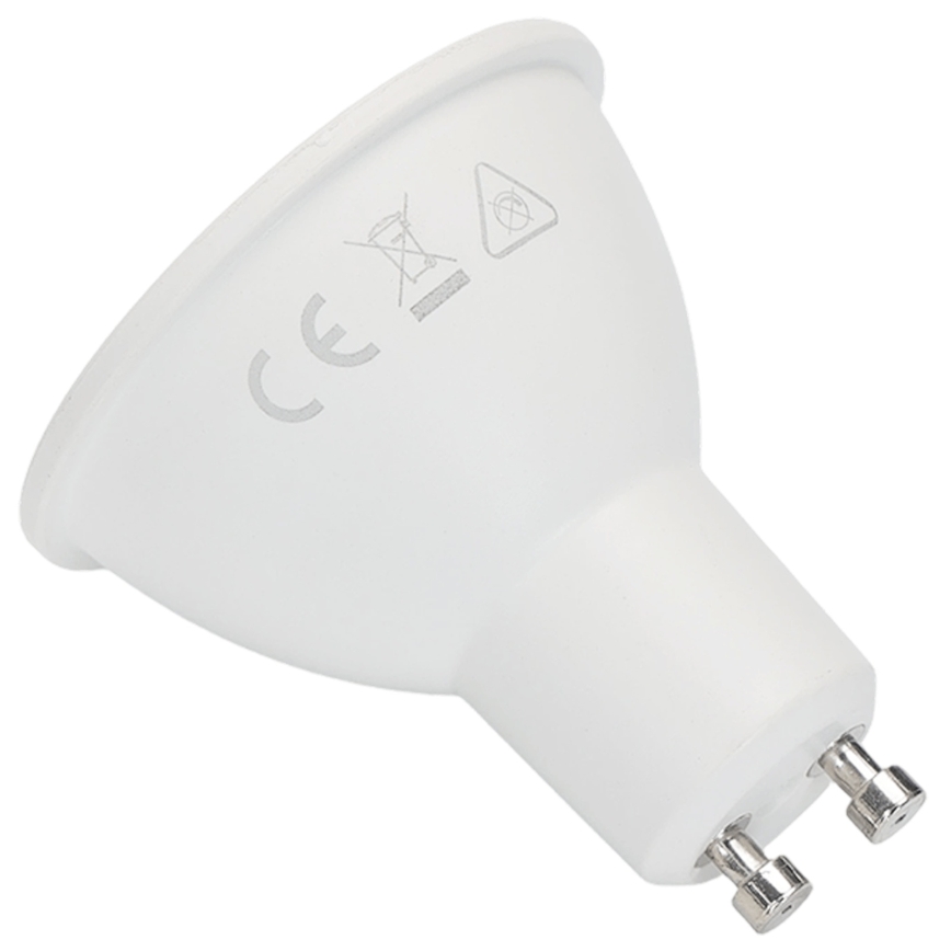 Aigostar - Lampadina LED RGBW dimmerabile GU10/6W/230V 3000K + telecomando