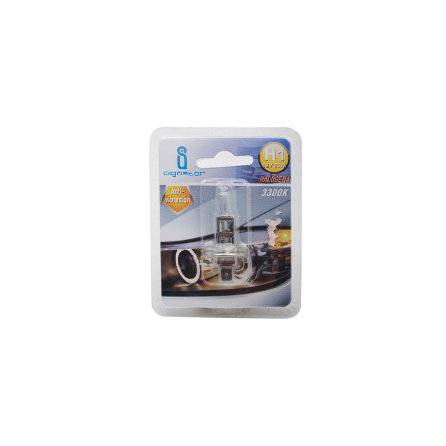 Aigostar - Lampadine auto H1 P14,5s/55W/12V
