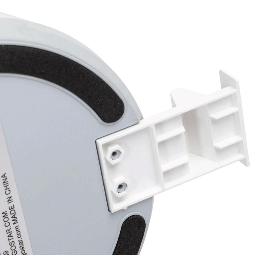 Aigostar - Lampe de bureau LED dimmable avec prises et port USB LED/4,6W/230V 3000/4000/6500K blanche