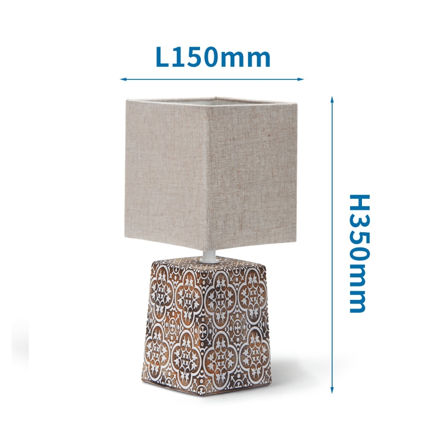 Aigostar - Lampe de table 1xE14/40W/230V