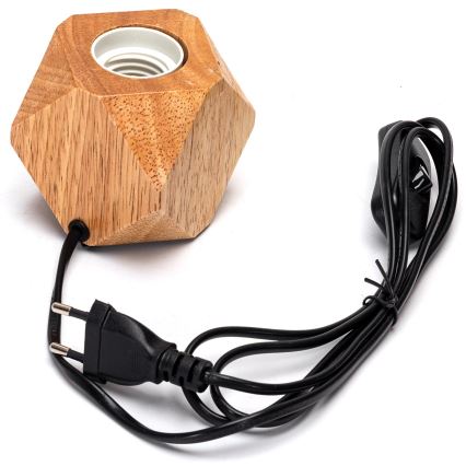 Aigostar - Lampe de table 1xE27/60W/230V beige
