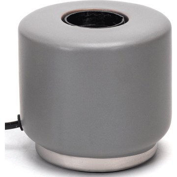 Aigostar - Lampe de table 1xE27/60W/230V gris