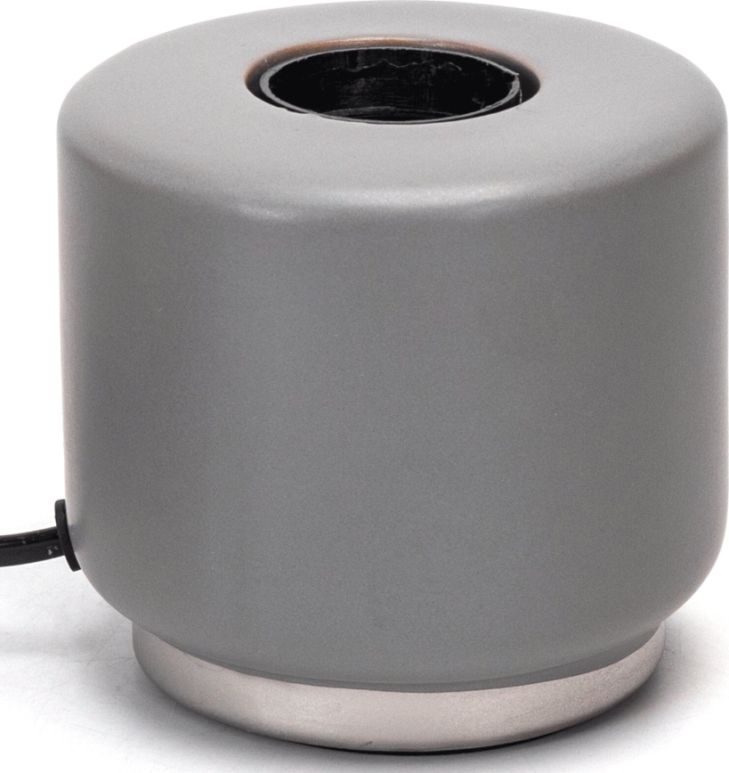 Aigostar - Lampe de table 1xE27/60W/230V gris