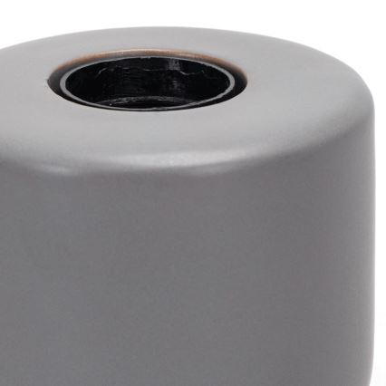 Aigostar - Lampe de table 1xE27/60W/230V gris