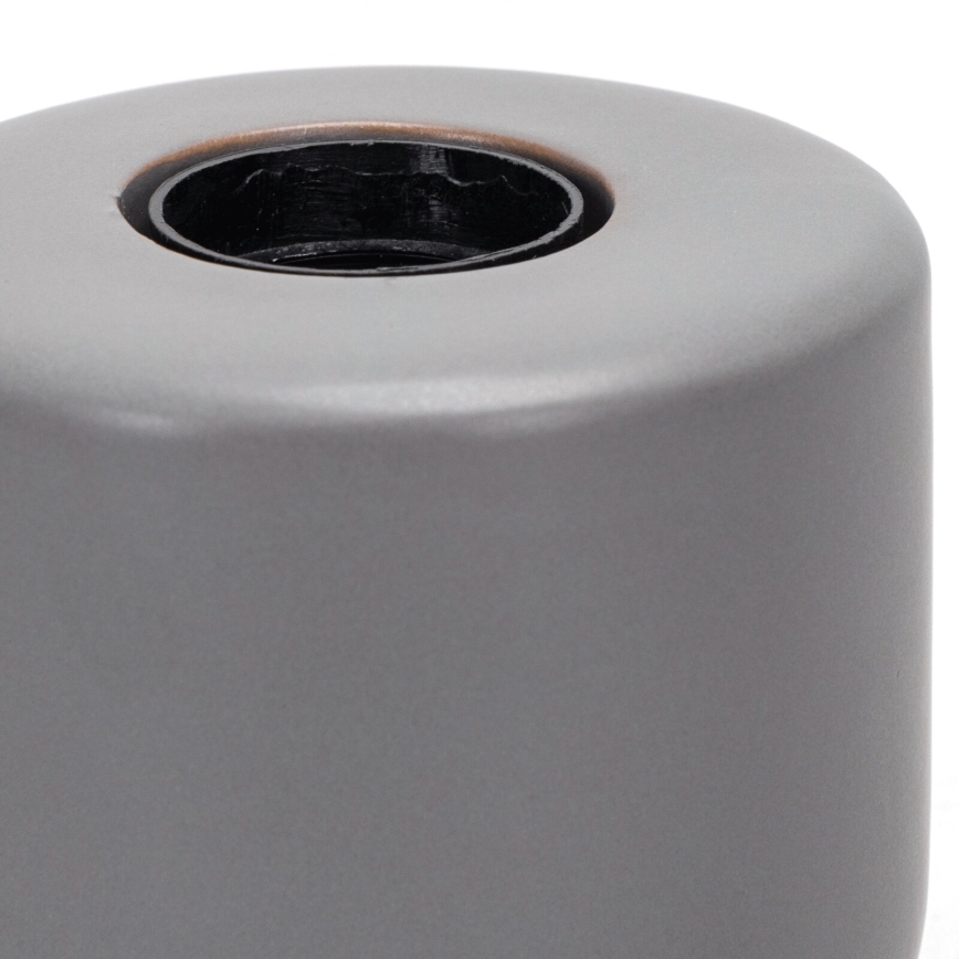 Aigostar - Lampe de table 1xE27/60W/230V gris