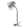 Aigostar -  Lampe de table avec pince 1xE27/11W/230V argent/chrome brillant