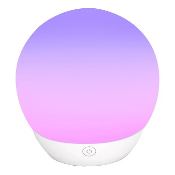 Aigostar - Lampe de table LED RGBW dimmable, 5,5 W / 5 V, Wi‑Fi + télécommande