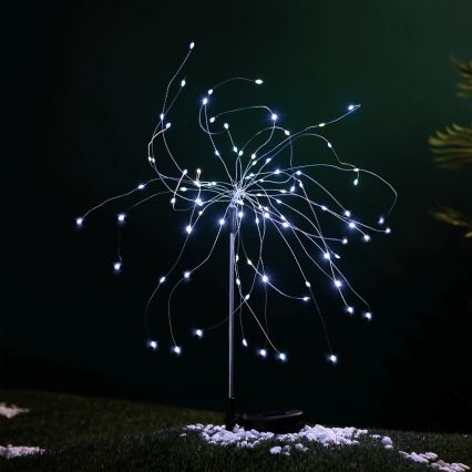 Aigostar - Lampe solaire décorative LED/0,03W/1,2V 88,5cm 6500K IP44