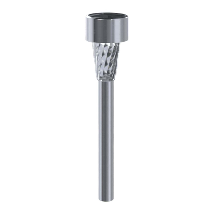 Aigostar - Lampe solaire LED/0,006W/1,2V 29,5 cm chrome mat 6500K IP44