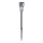 Aigostar - Lampe solaire LED/0,006W/1,2V 29,7 cm chrome mat 6500K IP44