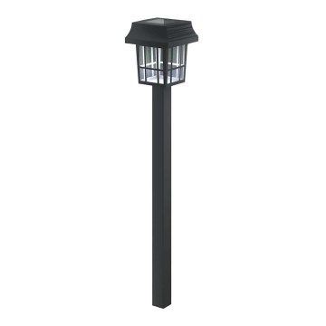 Aigostar - Lampe solaire LED/0,006W/1,2V 32 cm noir 6500K IP44