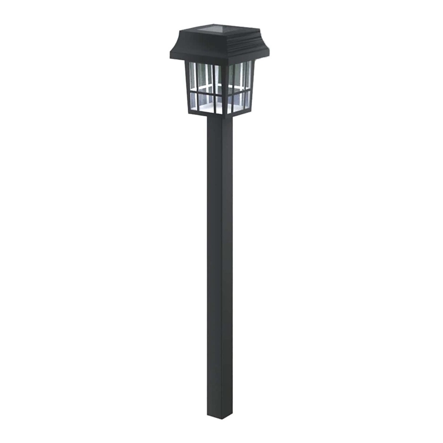Aigostar - Lampe solaire LED/0,006W/1,2V 32 cm noir 6500K IP44