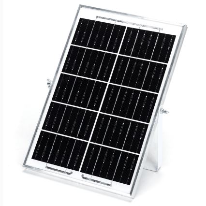 Aigostar - Lampe solaire LED 2xLED/35W/12V 6000 mAh 6500K IP65 Ø 16,8 cm + télécommande