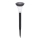 Aigostar - Lampe solaire LED 2V 6500K IP44 40 mAh noire