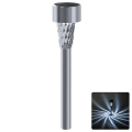 Aigostar - Lampe solaire LED LED/2V IP44 40 mAh chrome mat