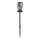 Aigostar - Lampe solaire LED RGB LED/0,006W/1,2V 35,5 cm chrome mat IP44