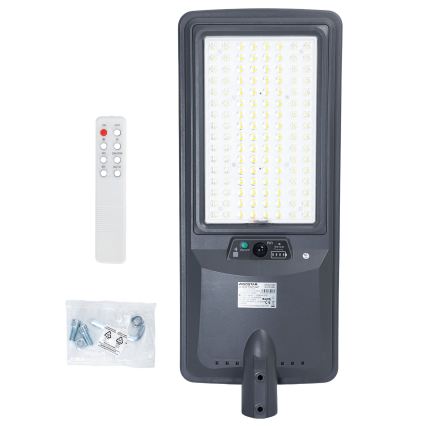 Aigostar - Lampione solare stradale LED con sensore LED/400W/3,2V 4800mAh + telecomando