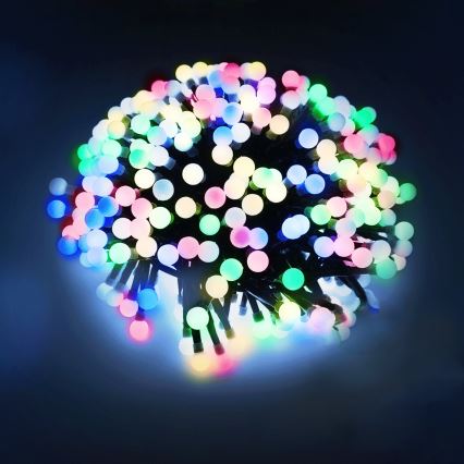 Aigostar - LED-Außen-Lichterkette 100 LED/8 Funktionen 10,3 m IP44 mehrfarbig