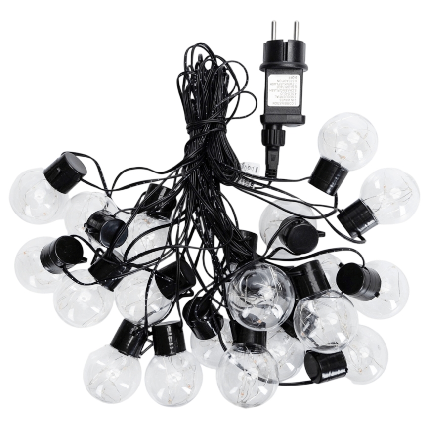 Aigostar - LED Außen-Dekorations-Lichterkette 160xLED 10m IP44 warmweiß