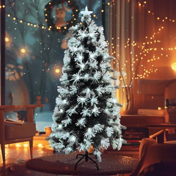 Aigostar - LED-Außen-Weihnachtsbaum 125xLED/8 Funktionen 1,2 m IP44 kaltweiß