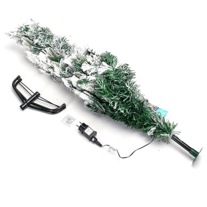 Aigostar - LED-Außen-Weihnachtsbaum, 165 LEDs, 8 Funktionen, 1,5 m, IP44, warmweiß