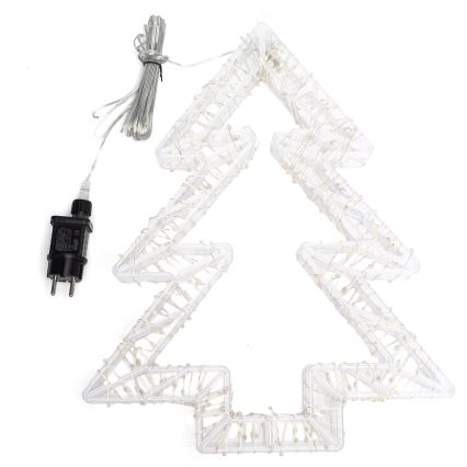 Aigostar - LED-Weihnachtsbaum für den Außenbereich 540 LEDs/6 W/230 V IP44 warmweiß 45 cm