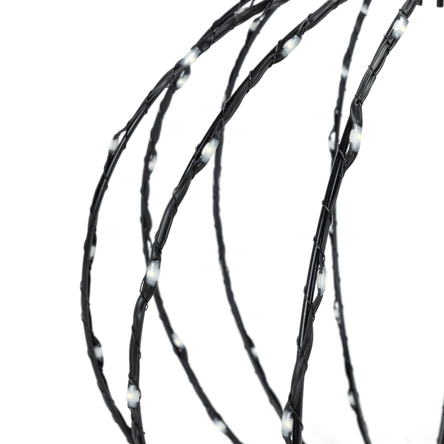 Aigostar - LED Außen-Weihnachtsdekoration 177xLED/3,6W/230V 60 cm IP44 Kugel kaltweiß