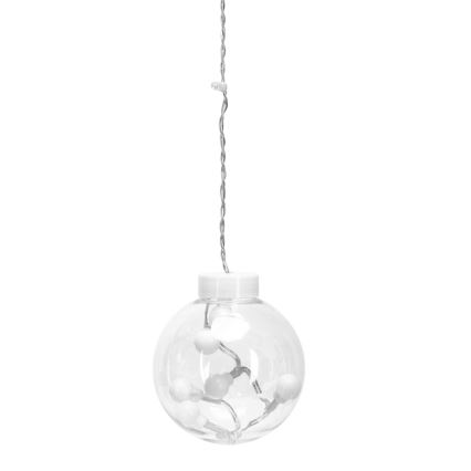 Aigostar - LED-Außen-Weihnachtslichterkette 120xLED/8 Funktionen 3x0,6m IP44 warmweiß + Fernbedienung