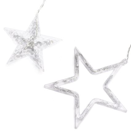 Aigostar - LED-Lichterkette für den Außenbereich 120xLED/8 Funktionen 3x0,6 m IP44 warmweiß + Fernbedienung