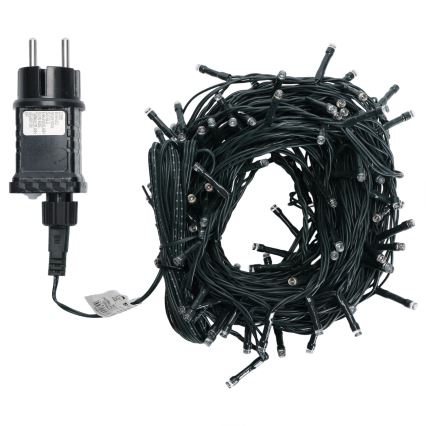 Aigostar - LED-Außen-Weihnachtslichterkette, 150 LEDs, 8 Funktionen, 18 m, IP44, mehrfarbig
